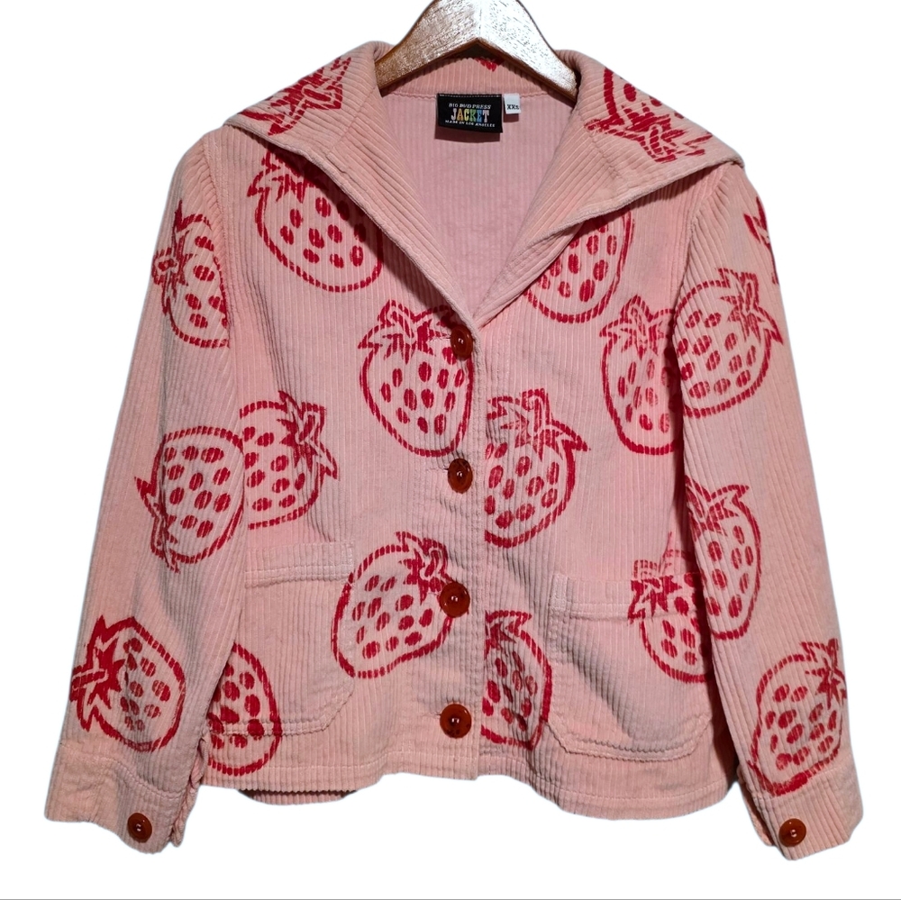 Big Bud Press Strawberry Sailor Jacket Size XXS